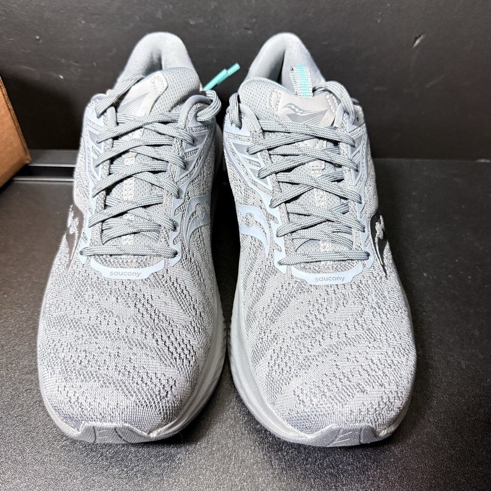Saucony Women Shoes Echelon 9 Wide Sz 11.5 W S10766-101 Asphalt Athletic Sneaker - Picture 6 of 15